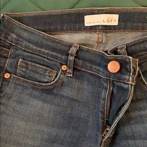 Ann Taylor loft 4 TALL modern straight